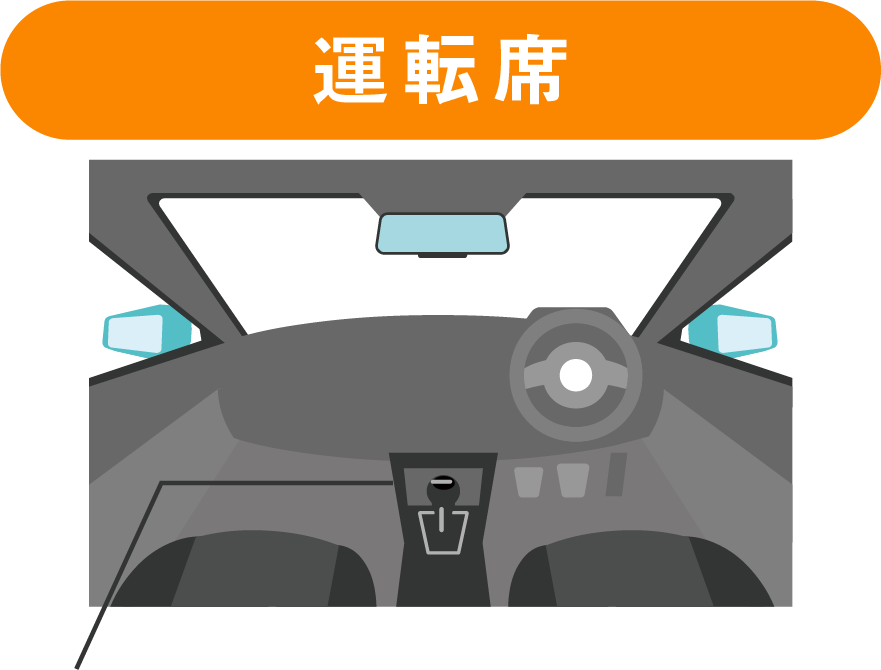 運転席